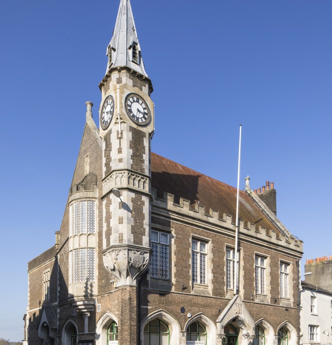 Corn Exchange-municipal buildings-clock spire (Custom)