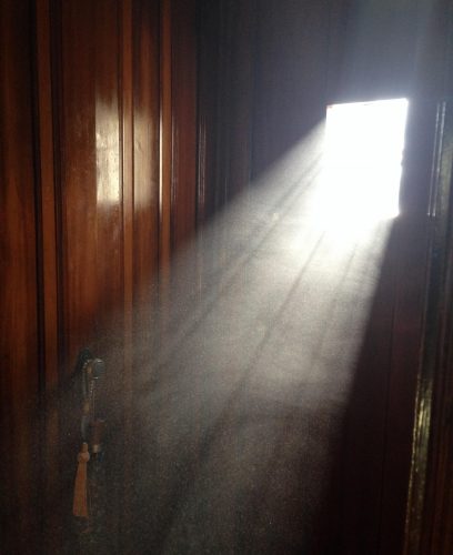 Ghostly doorway