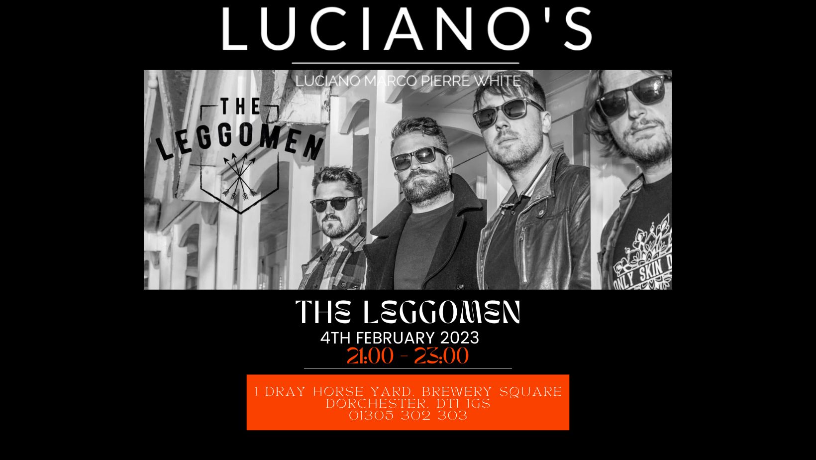 The Leggomen 4th Feb