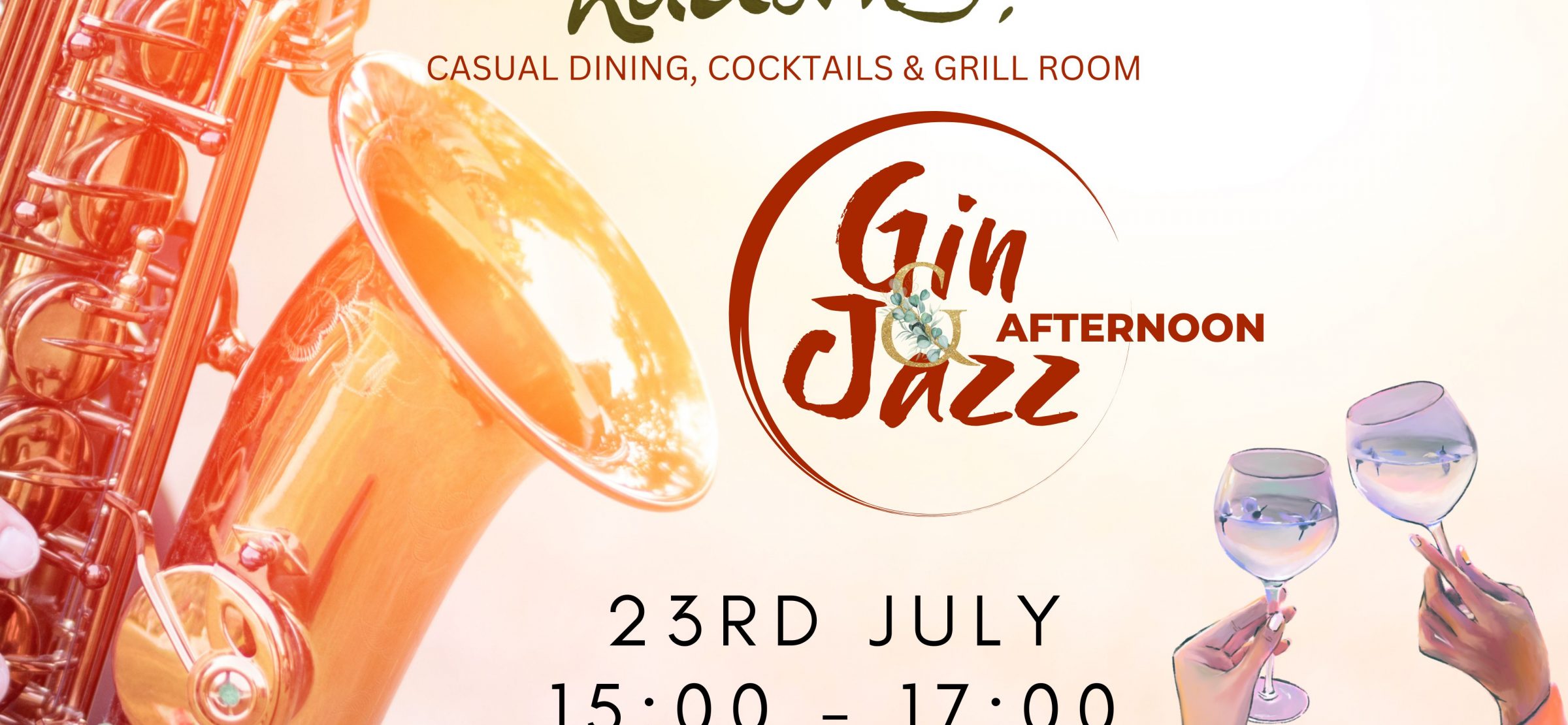 GIN & JAZZ cOMING SOON (Facebook Event Cover)