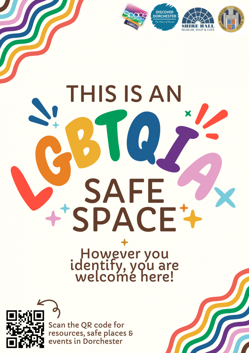 LGBTIA+ Safe Space poster – png