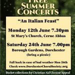 Summer Concert “An Italian Feast”