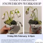 Cold Porcelain Snowdrop Workshop