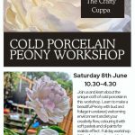 Cold Porcelain Peony Workshop – 8th June 2024