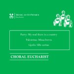 Choral Eucharist
