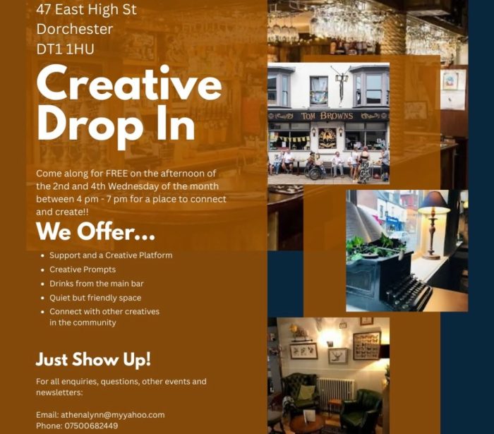 creative drop in