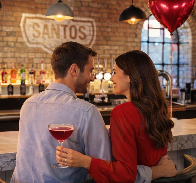valentines-day at Santos