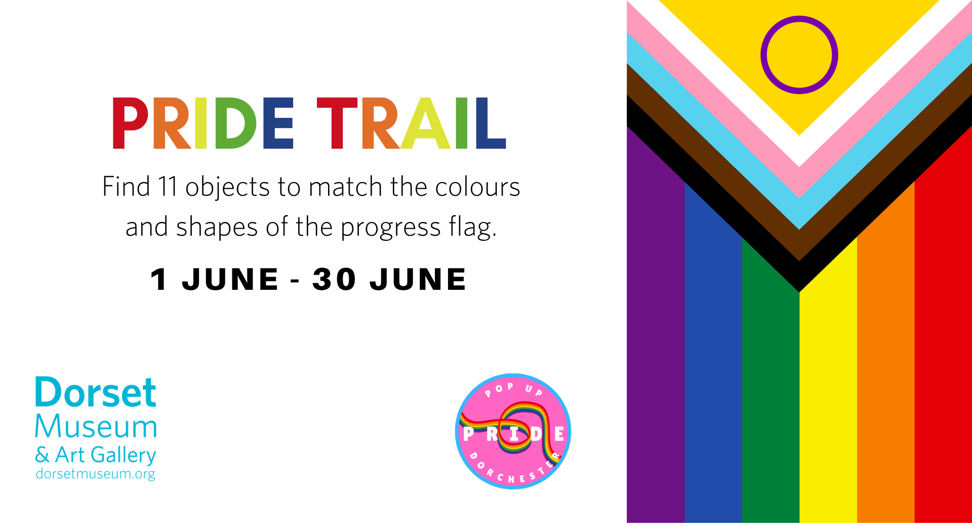 Pride Colours Trail 1 June – 30 June