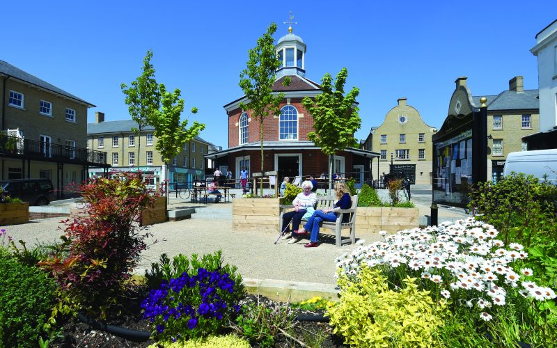 Buttermarket, Poundbury, May, 2018Picture: Finnbarr Webster07967 339979