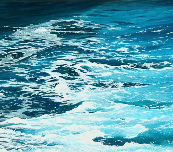christine rogers Blue Wake